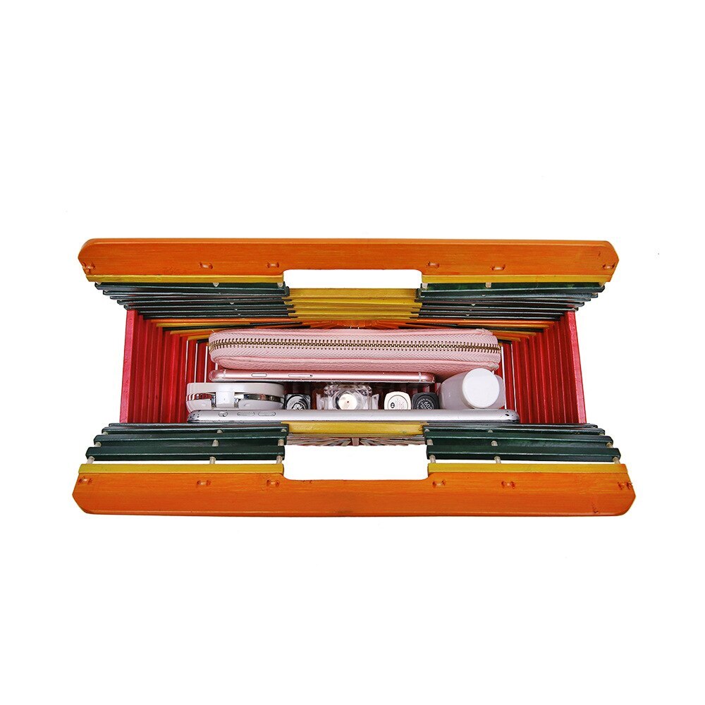 Sunburst Bamboo Handbag