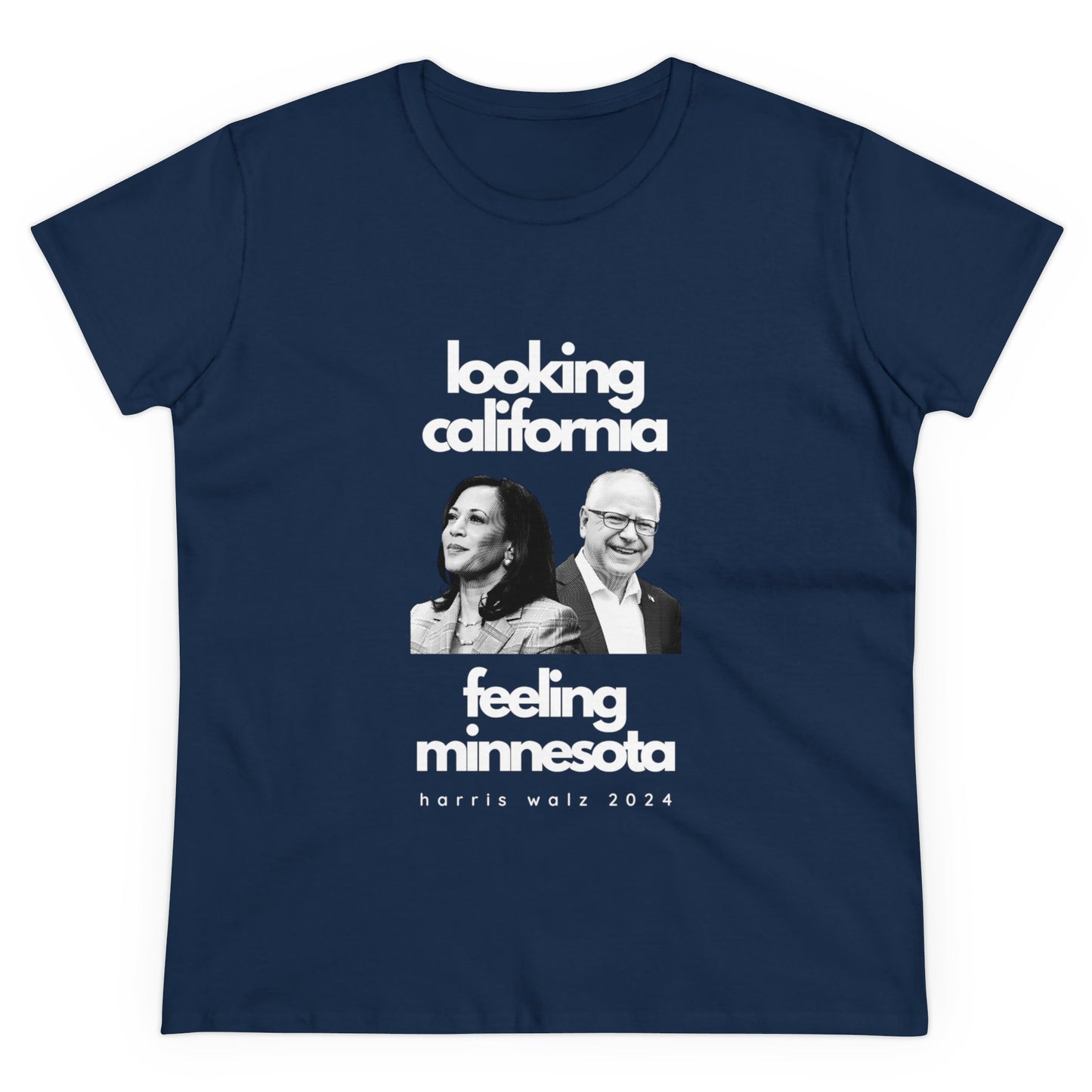 California Minnesota - Tim Walz Kamala Harris T-Shirt - Women's Fitted Tee