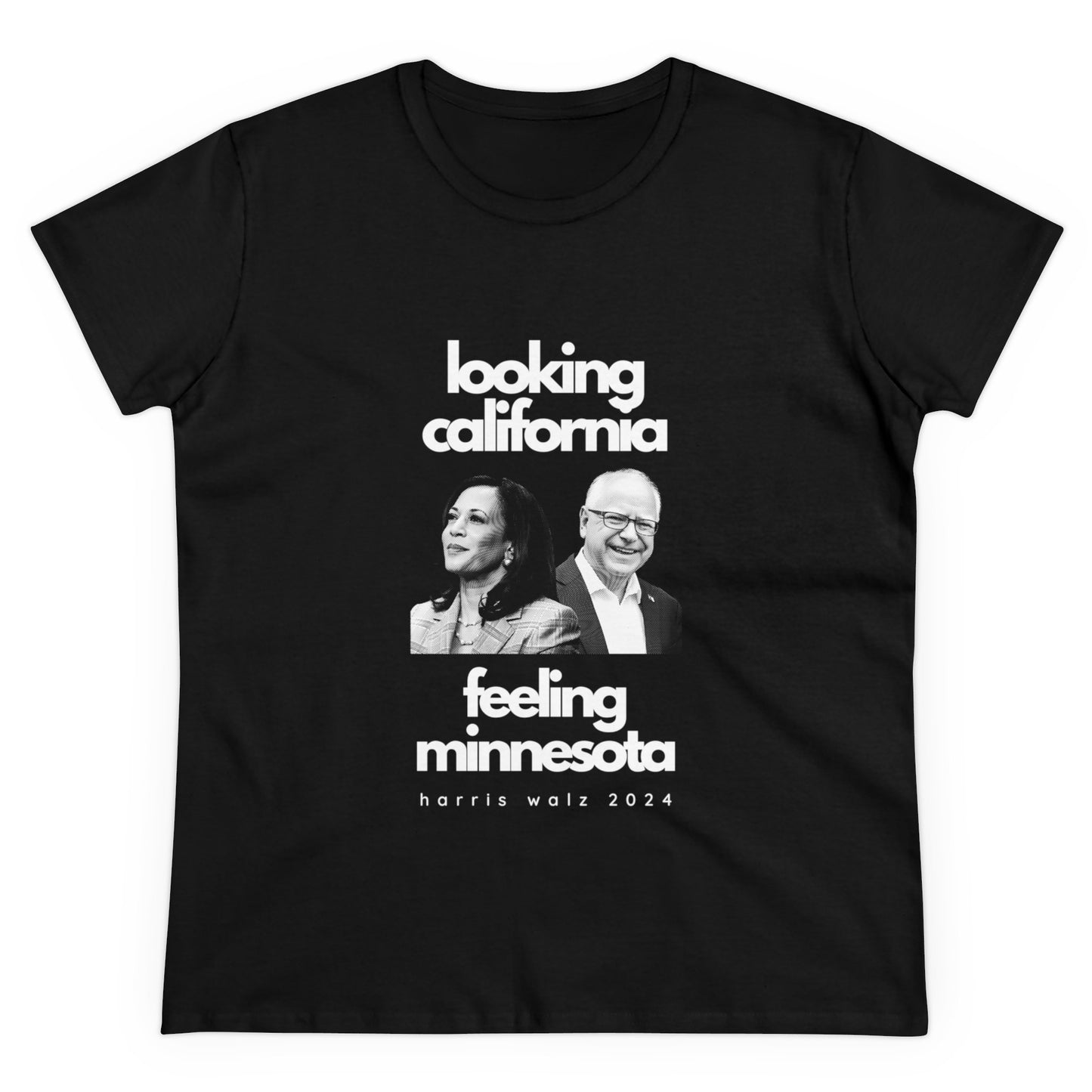 California Minnesota - Tim Walz Kamala Harris T-Shirt - Women's Fitted Tee