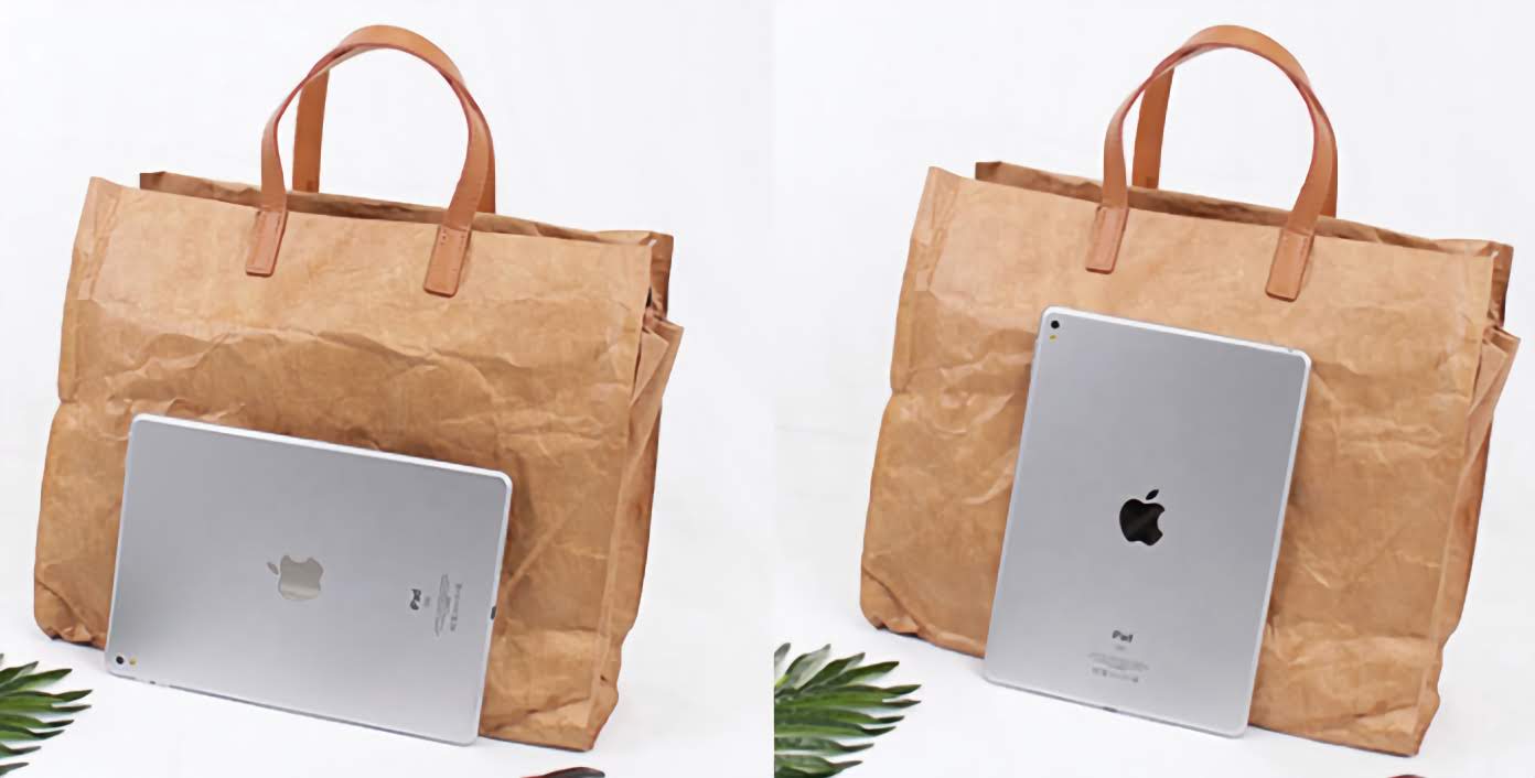 DuPont Tyvek Waxed Canvas Tote Bag