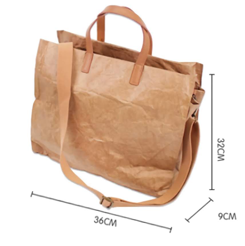 DuPont Tyvek Waxed Canvas Tote Bag