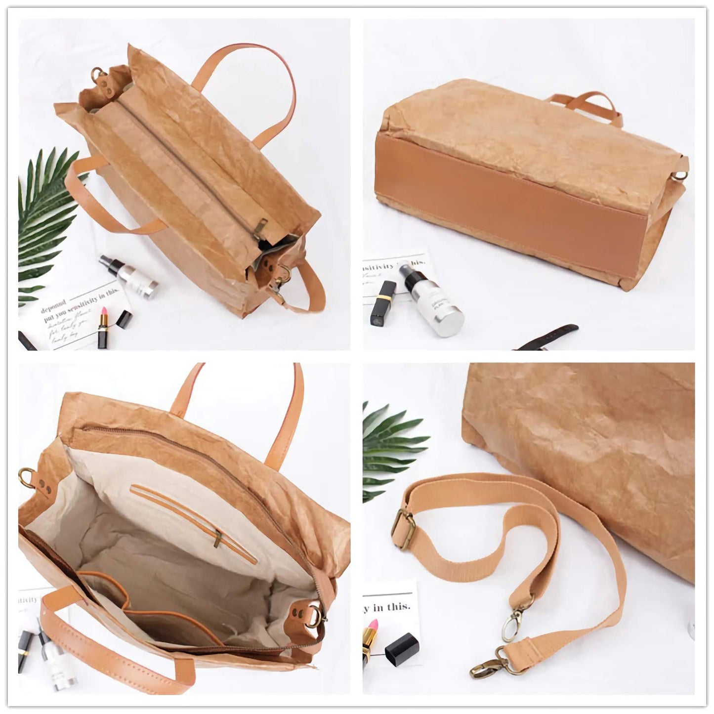 DuPont Tyvek Waxed Canvas Tote Bag