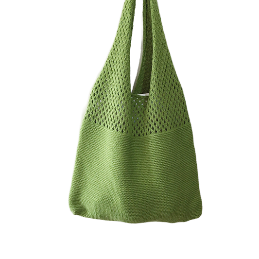 Knit Tote Sweater Shopping Bag