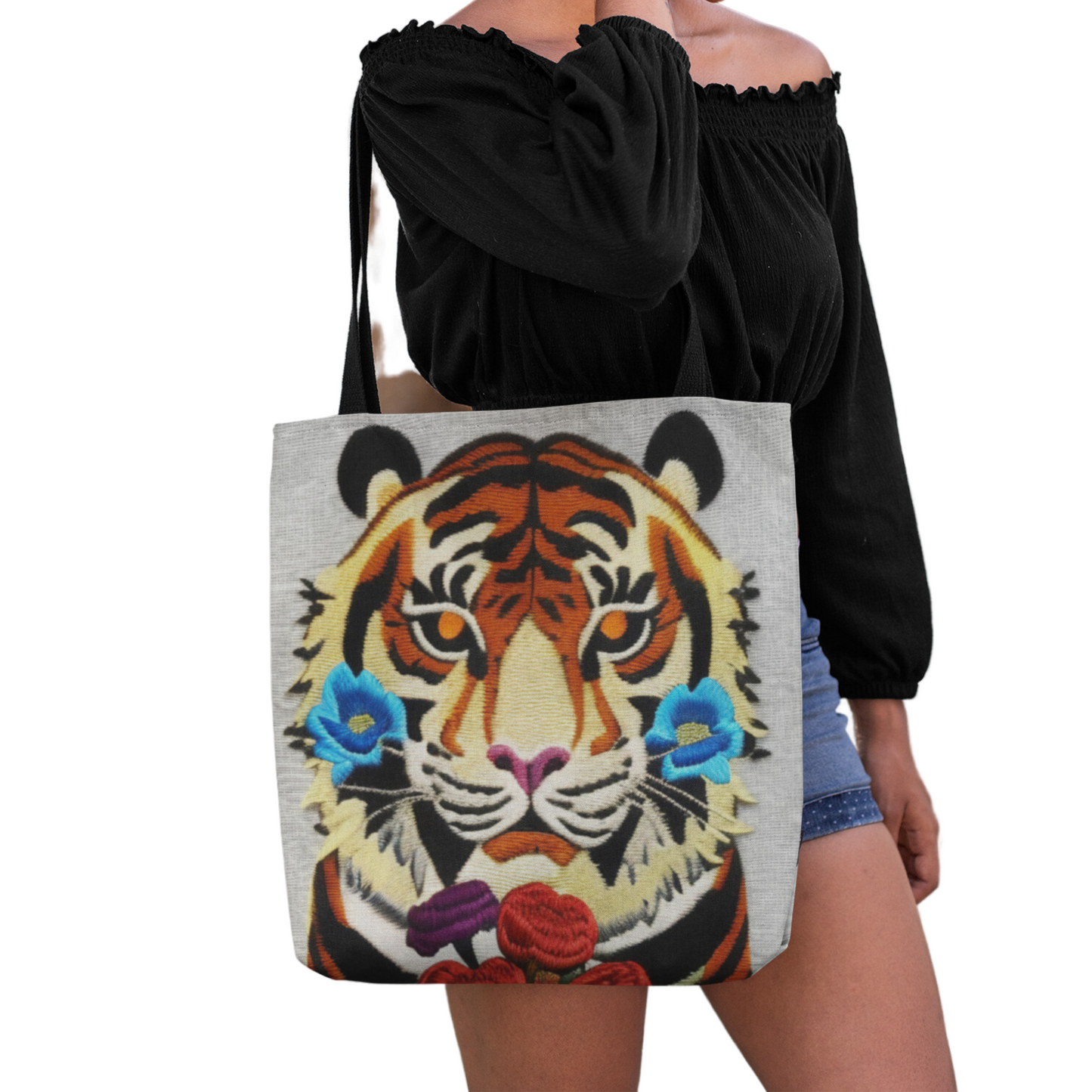 Gucci Tiger Tote Bag