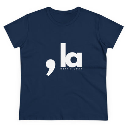 Comma La - Kamala Harris T-Shirt - Women's Fitted Tee