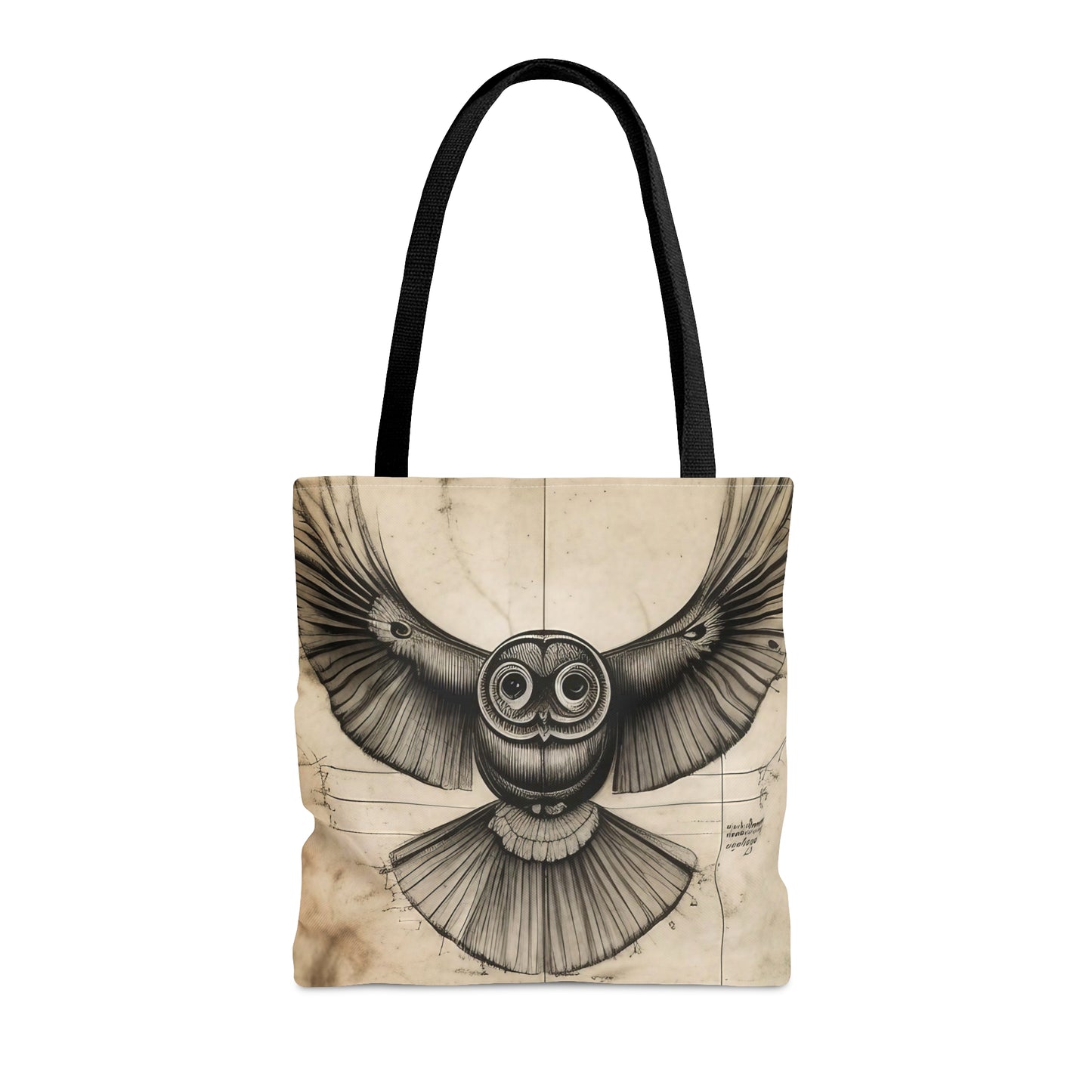 Owl Tote Da Vinci Inspired