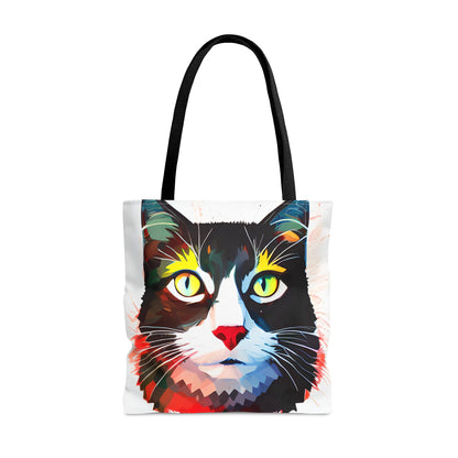 Black-White Cat Tote