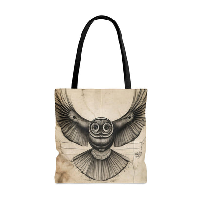 Owl Tote Da Vinci Inspired