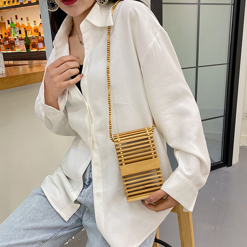 Bamboo Phone Bag