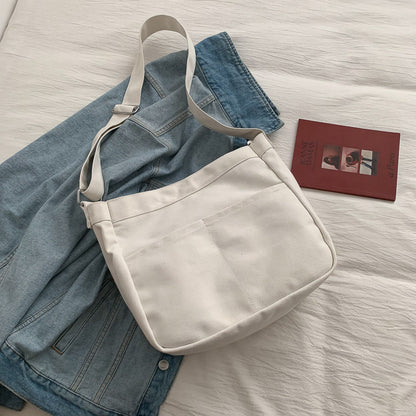 Canvas Boyfriend Crossbody Bag