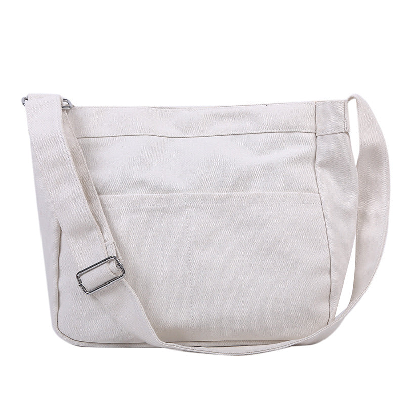 Canvas Boyfriend Crossbody Bag