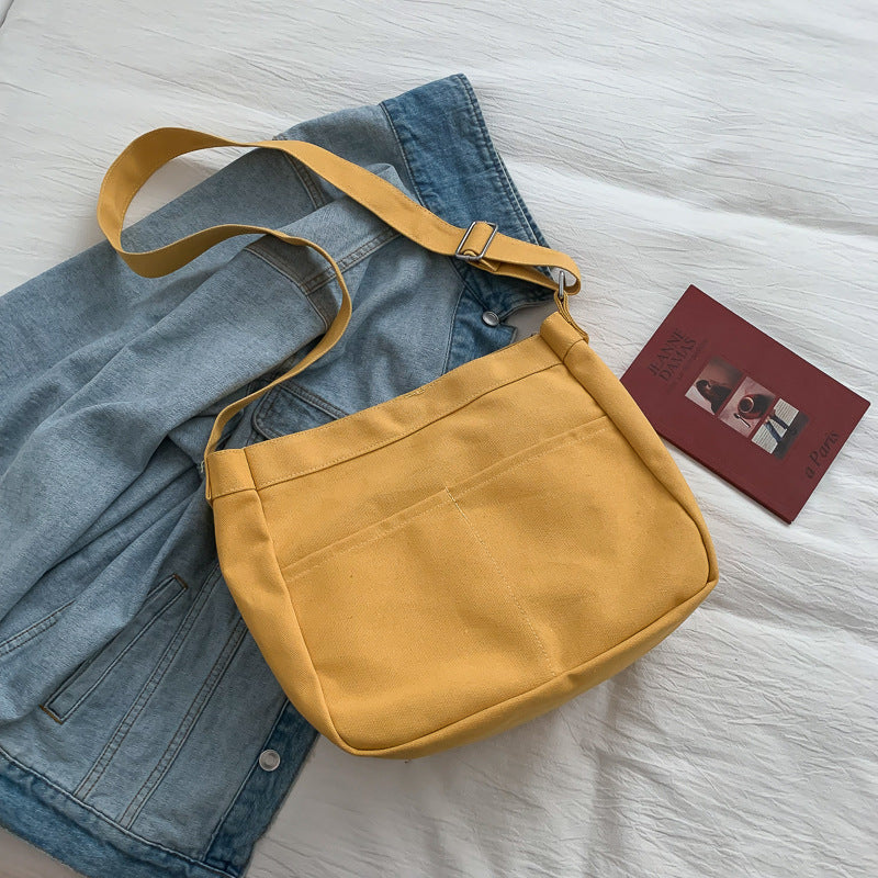 Canvas Boyfriend Crossbody Bag