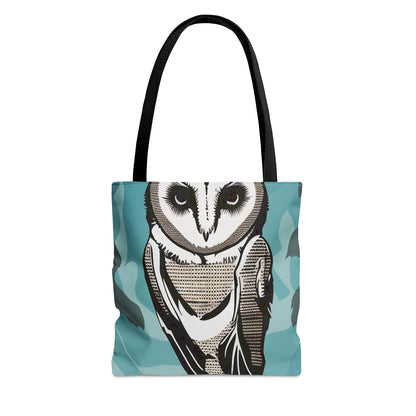 Camo Barn Owl Tote