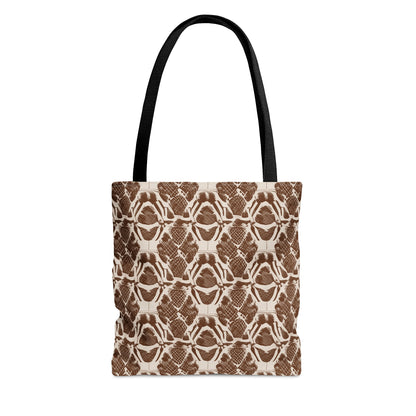 Snake Pattern Tote