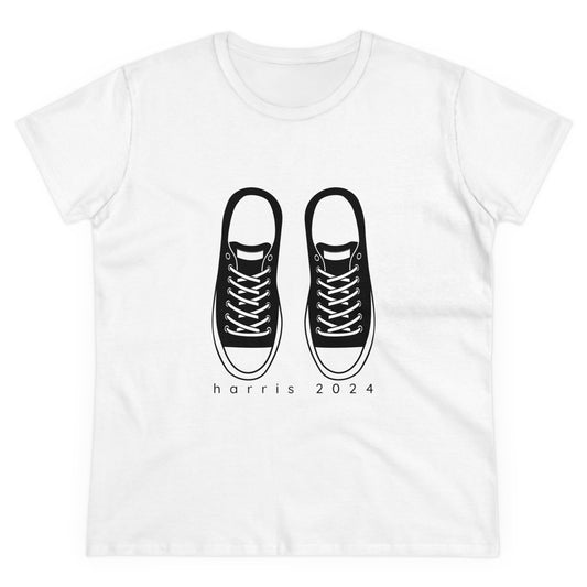 Kamala's Sneakers - Kamala Harris T-Shirt - Women's Fitted Tee