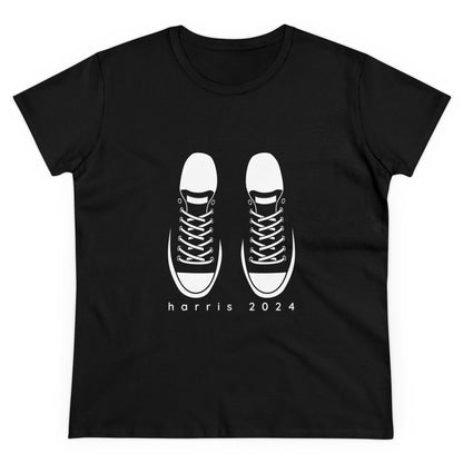 Kamala's Sneakers - Kamala Harris T-Shirt - Women's Fitted Tee