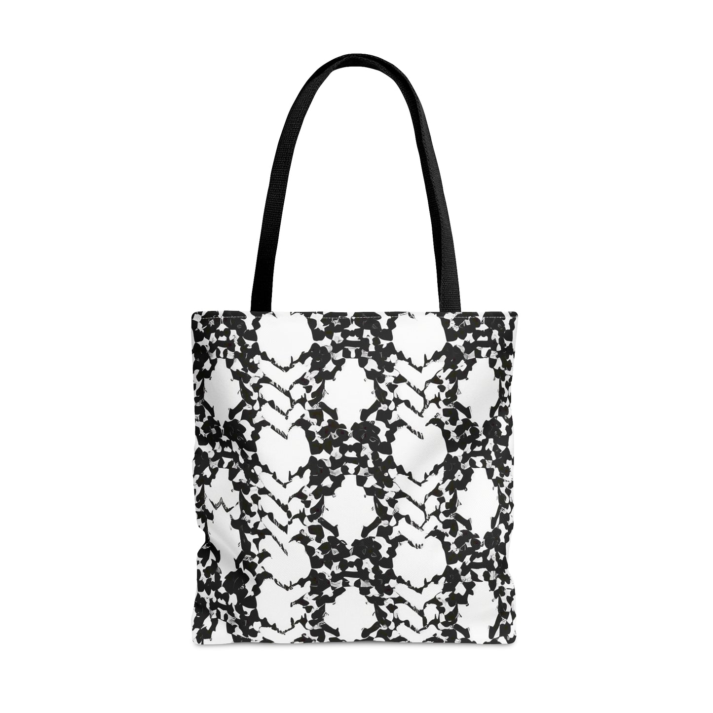 Snake-Heart Pattern Tote