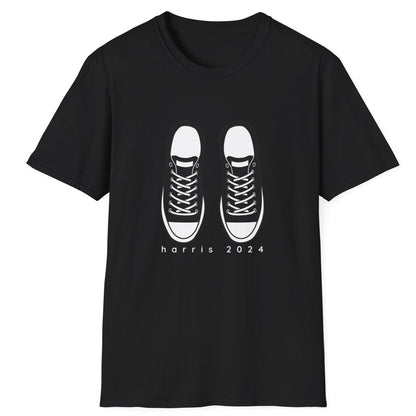 Kamala's Sneakers - Kamala Harris T-Shirt - All-Gender Sizing