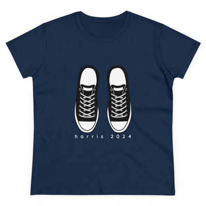 Kamala's Sneakers - Kamala Harris T-Shirt - Women's Fitted Tee