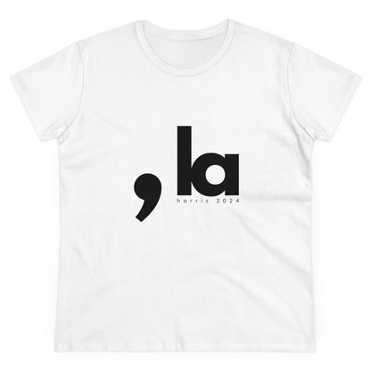 Comma La - Kamala Harris T-Shirt - Women's Fitted Tee