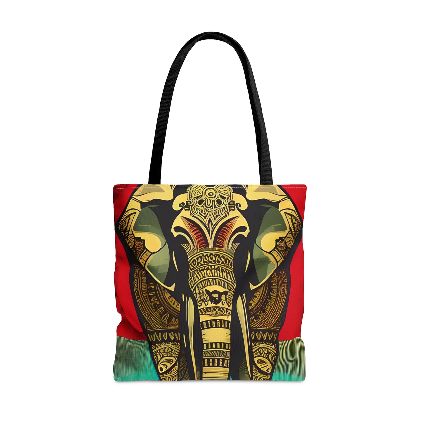 Colorful Elephant Tote