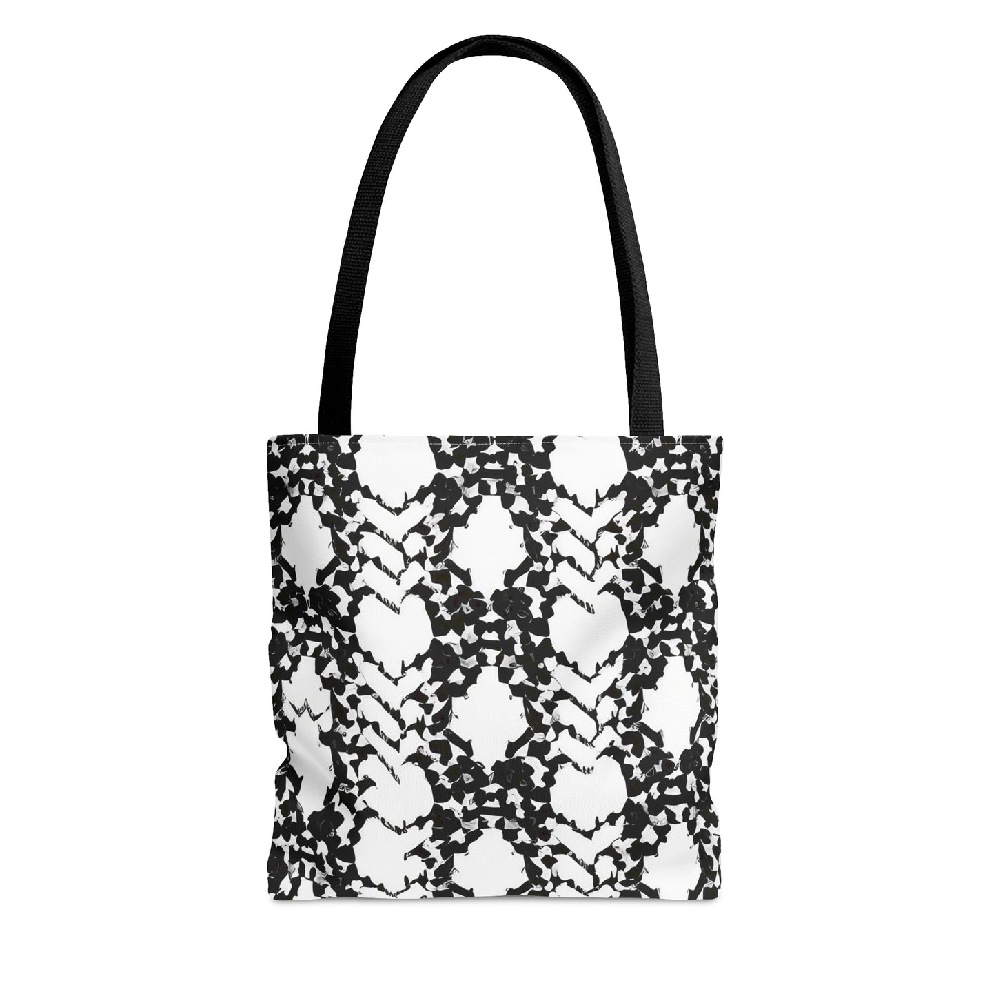 Snake-Heart Pattern Tote