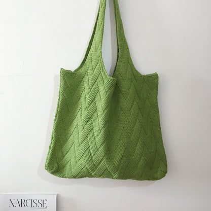 Knit Sweater Shopping Bag