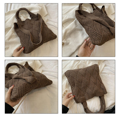 Wool Knit Sweater Bag