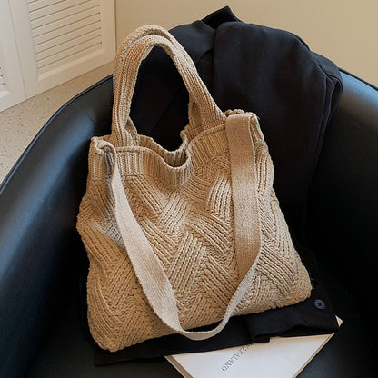 Wool Knit Sweater Bag