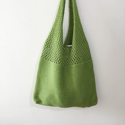 Knit Tote Sweater Shopping Bag