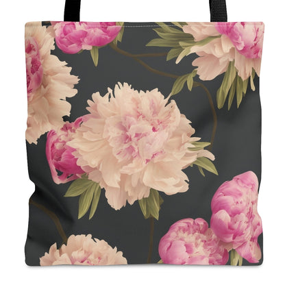 Peony Floral Tote