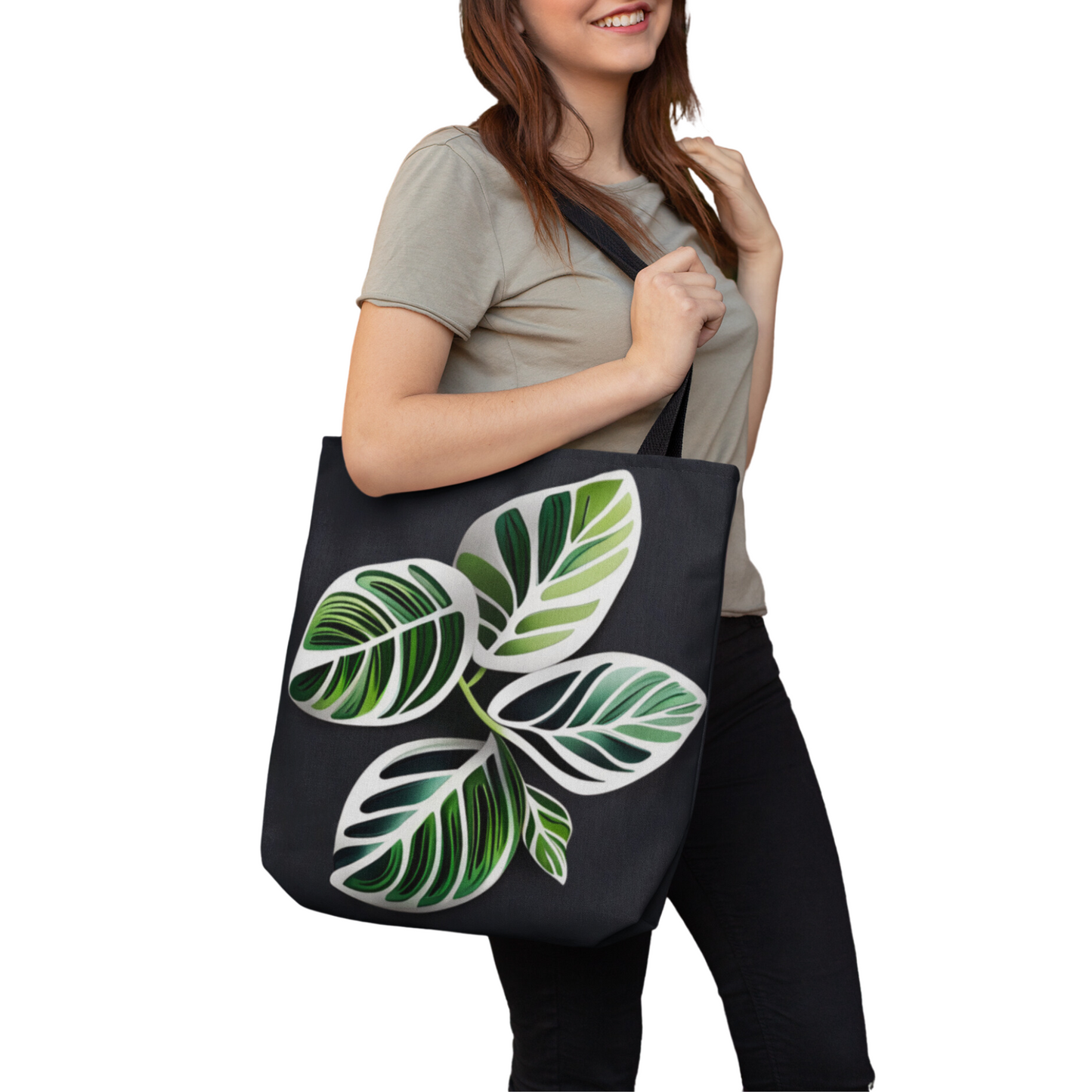 Monstera Leaves Tote