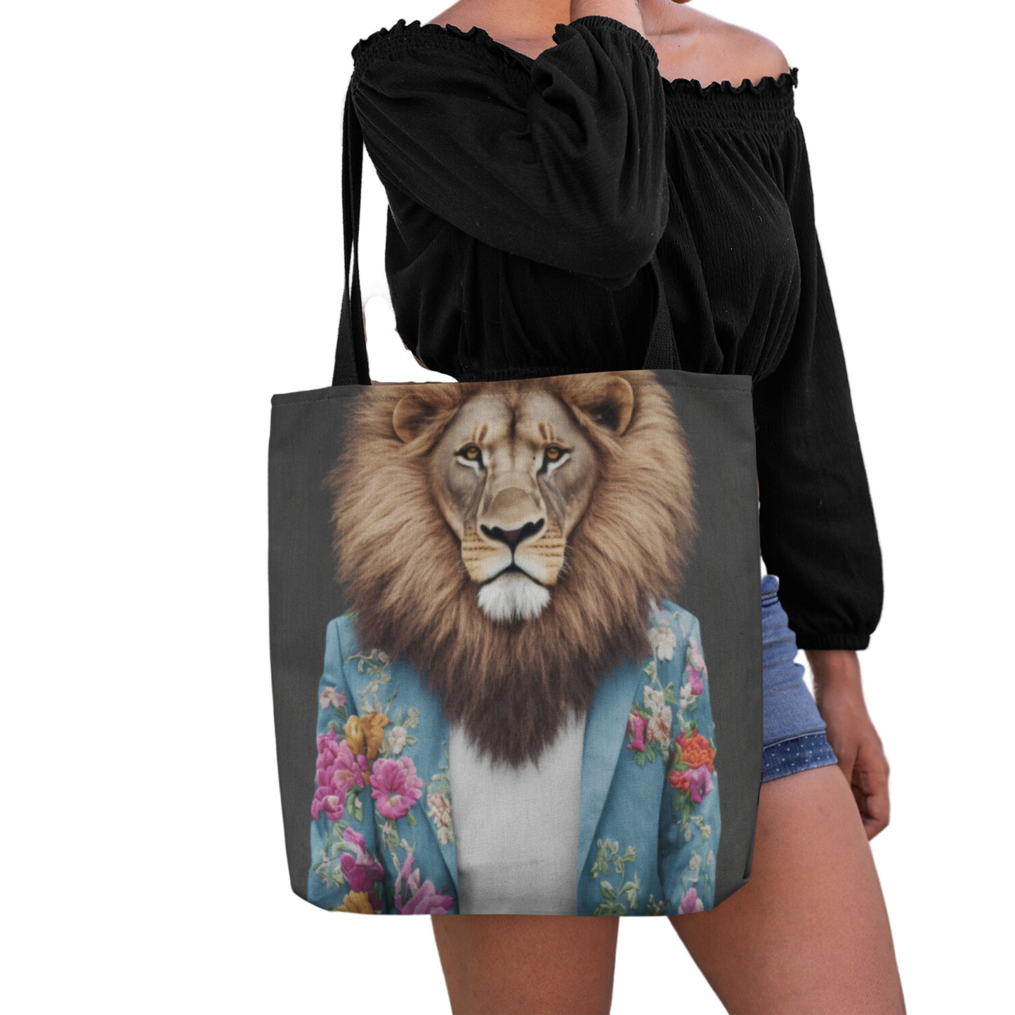 Lion Wearing Gucci Tote