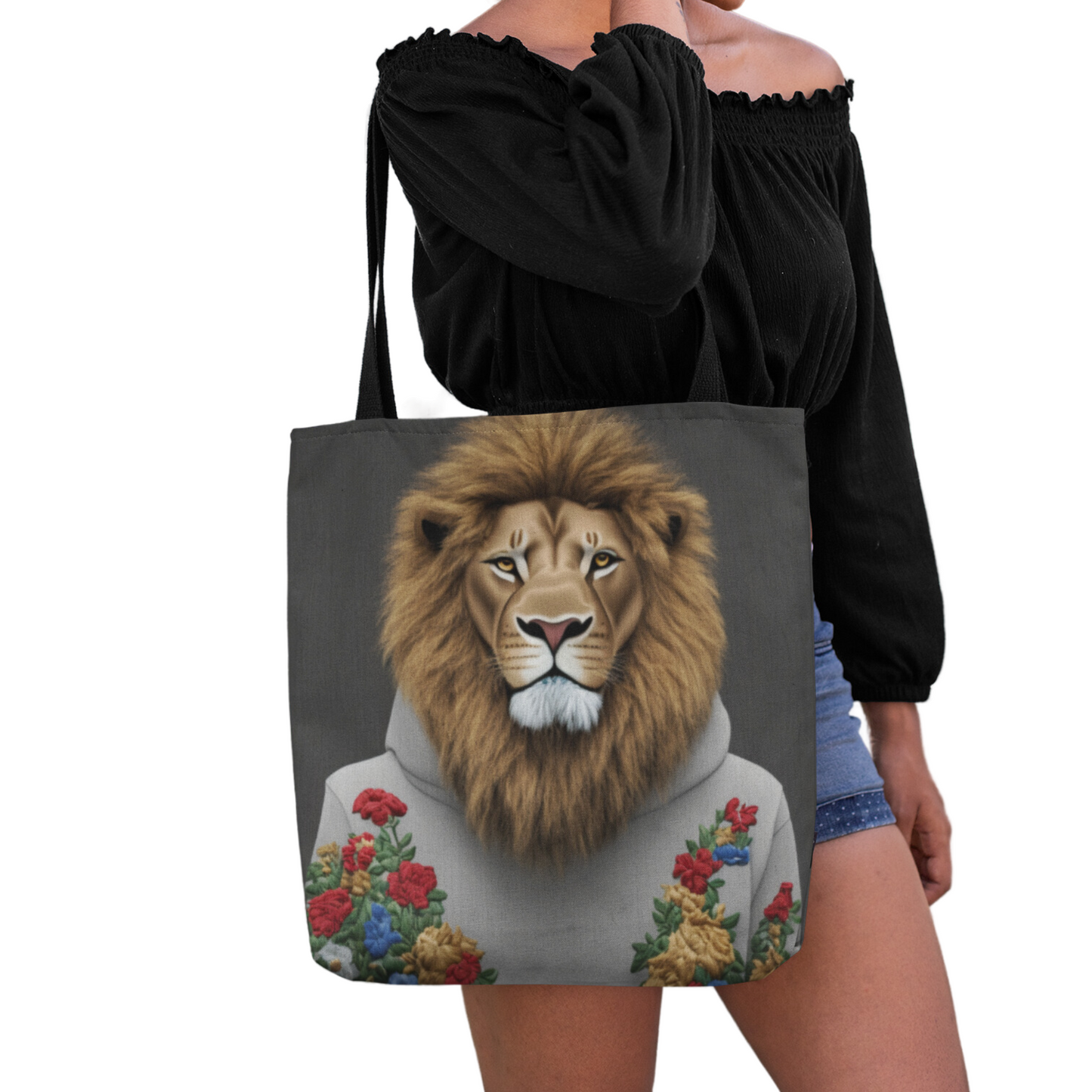 Lion Wearing Gucci Tote